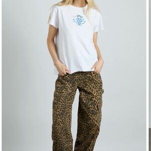 Leopard Print Women's Pants